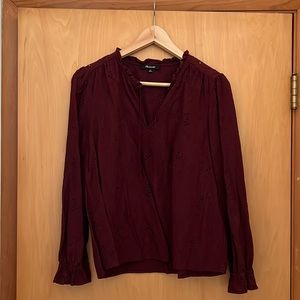 Madewell Eyelet Top